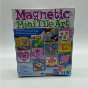 2367- Magnetic Mini Tile Art Kit - Multicolor NWT